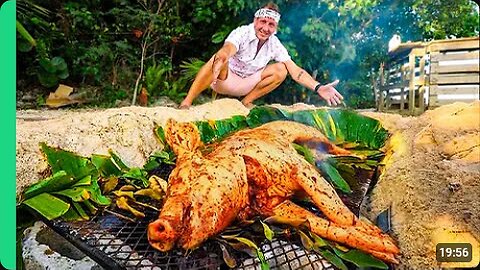 Jerking a WHOLE PIG in Jamaica!! Ultimate Jamaican Jerk Tour!!!