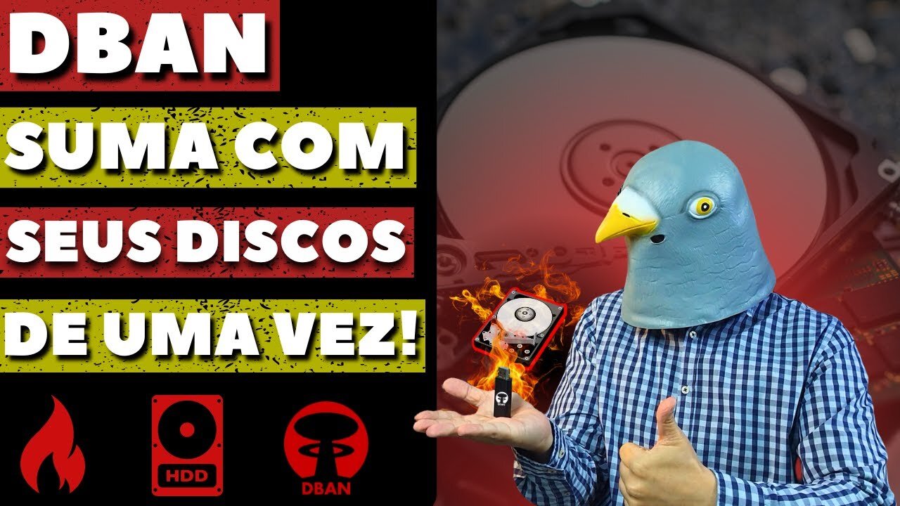 Não Deixe Rastros: Como Usar DBAN para Apagar Seu Disco Com Segurança!