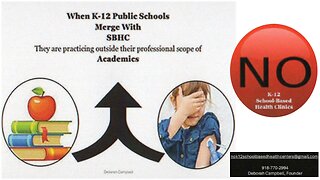 Livestream: "Expansion of School-Based Services & The Harm"