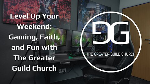 Saturday Geek Stream: Epic Gaming, Chill Chats & Inspiring Sermons!