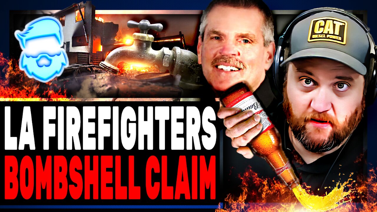LA Firefighters Forced To Use MILK & Beer To Put Out Wildfires As New BOMBSHELL Report Looks Bad!