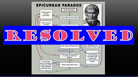 The Epicurean Paradox is Resolved Via the Christ-Centered Model for Early Genesis.