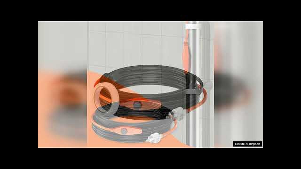 Pipe Heating Cable 30FT 7W/FT Heat Tape for Pipes with Built-in Thermostat Review