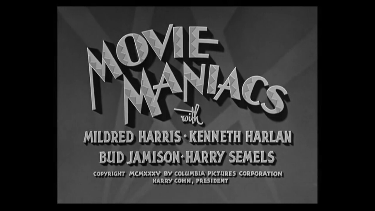 The Three Stooges -"Movie Maniacs"