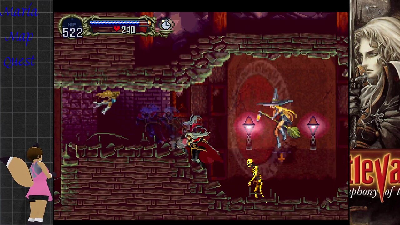 Don't Eat the Yellow Skeletons: Maria Map Quest