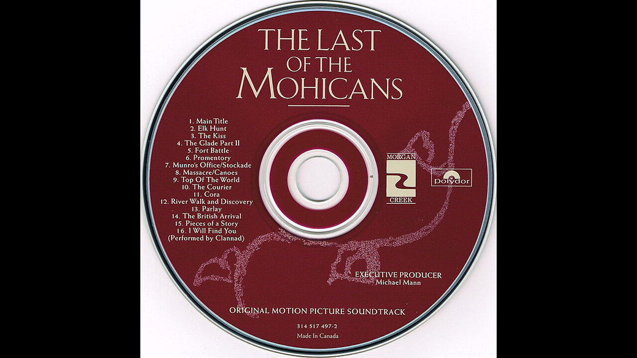 1992 - Trevor Jones & Randy Edelman - The Last Of The Mohicans -OST-Soundtrack-