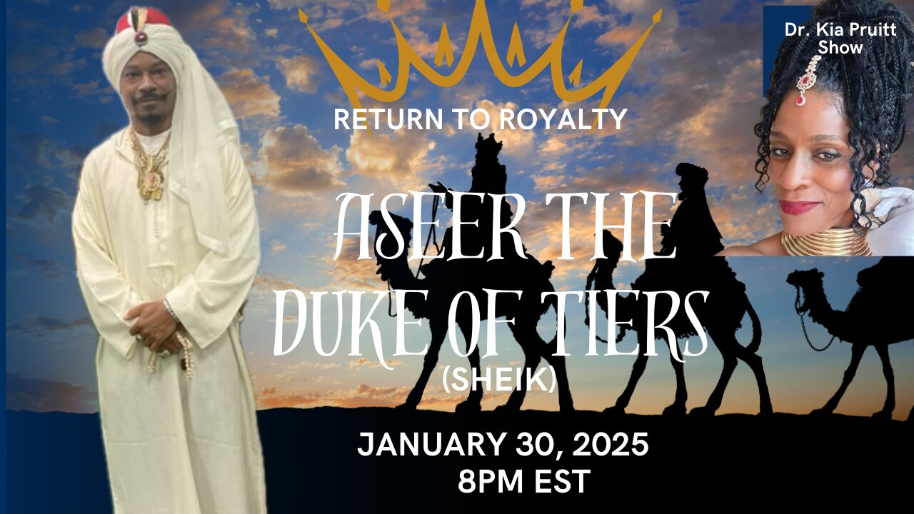 Return to Royalty: The End of Corporate Enslavement & Return to Glory! ~Aseer, The Duke of Tiers