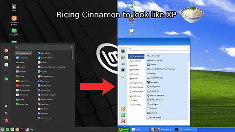 How I theme Cinnamon to look like Windows XP