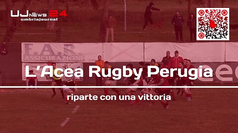 L’Acea Rugby Perugia riparte con una vittoria