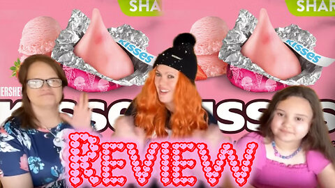 Strawberry Ice Cream Cone Hershey Kiss Review