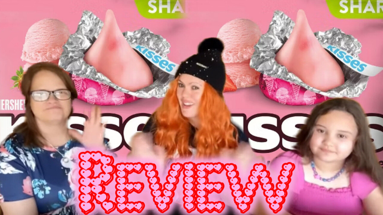 Strawberry Ice Cream Cone Hershey Kiss Review