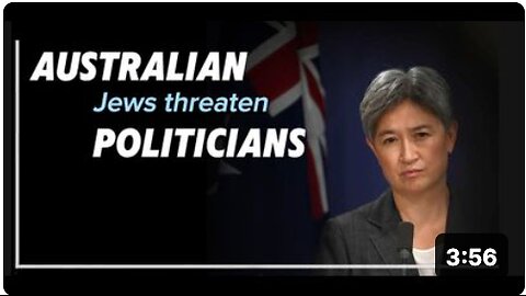 Jews threaten Australian politicians