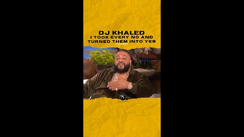 @djkhaled I took every no & turned them into YES