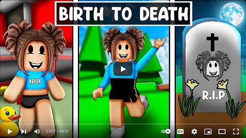 BIRTH to ADULT to DEATH In Roblox Brookhaven