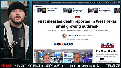 "First Measles Death Reported In Texas Outbreak, RFK Jr Faces First Test As HHS Secretary"