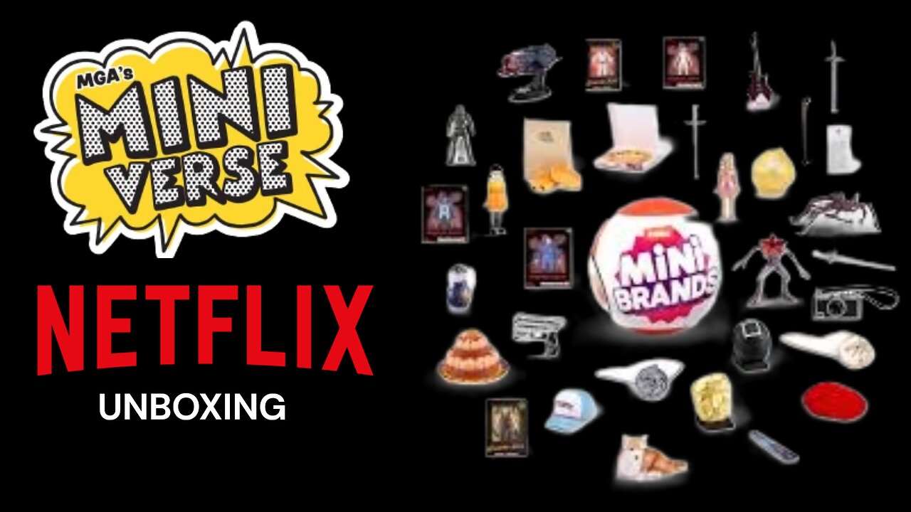 Mini Verse - Netflix Series 1 Unboxing