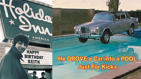 Keith Moon’s Birthday Bash Gone Wrong – The Car-in-the-Pool Incident!