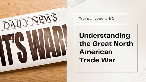 Tariffs, counter-tariffs, and civilization