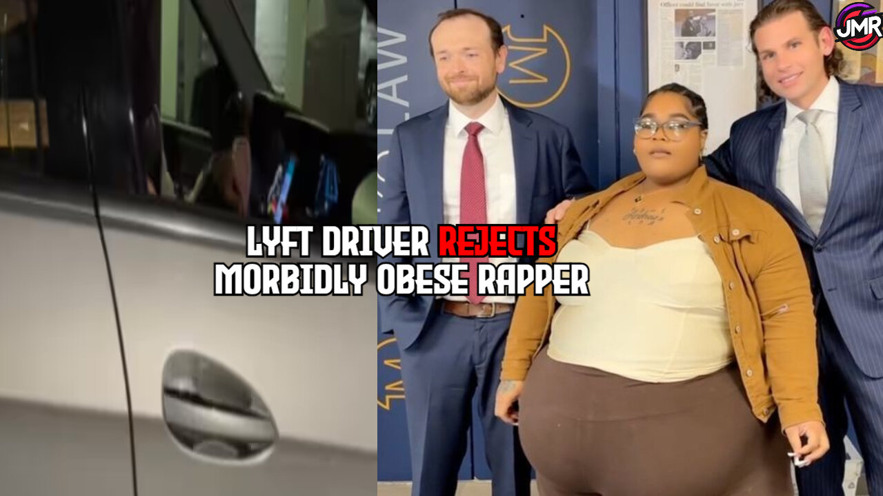 Lyft Driver DENIES RIDE to MORBIDLY OBESE Rapper for being too big & Gets sued!