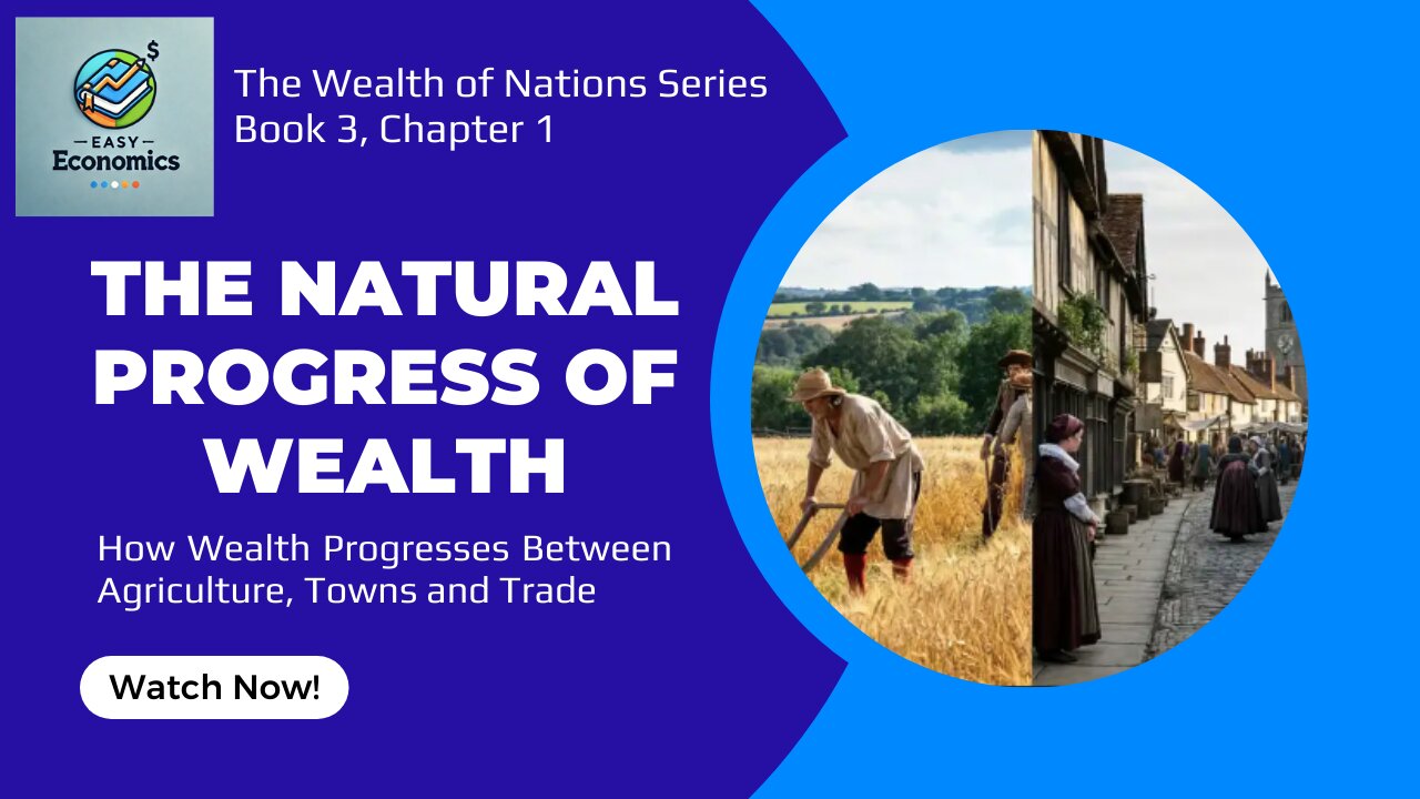 The Wealth of Nations Book 3 Chapter 1 - The Natural Progress of Wealth Explained