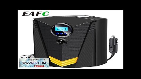 Digital Tire Inflator DC 12 Volt Car Portable Air Compressor Pump 150 Review