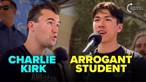 "You're Being SCAMMED!" Charlie Kirk DESTROYS Defensive College Student 👀🔥