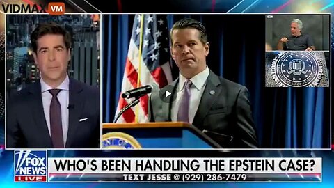 After Hiding 1.000's of Epstein Documents, Head of the FBI In New York Resigns ~ Jesse Watters 3/4/25