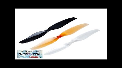 4 Pairs Gemfan 75MM Bi-blade 2-blade 1mm Shaft PC Propeller for Tiny Review