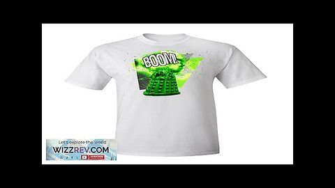 Doctor Who: T-Shirt: Dalek Boom! Review