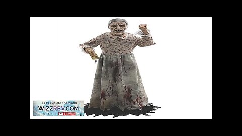 Scary Granny Bates Life Size Halloween Decoration Review