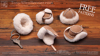 Free Sheepskin Hat Keychain Patterns