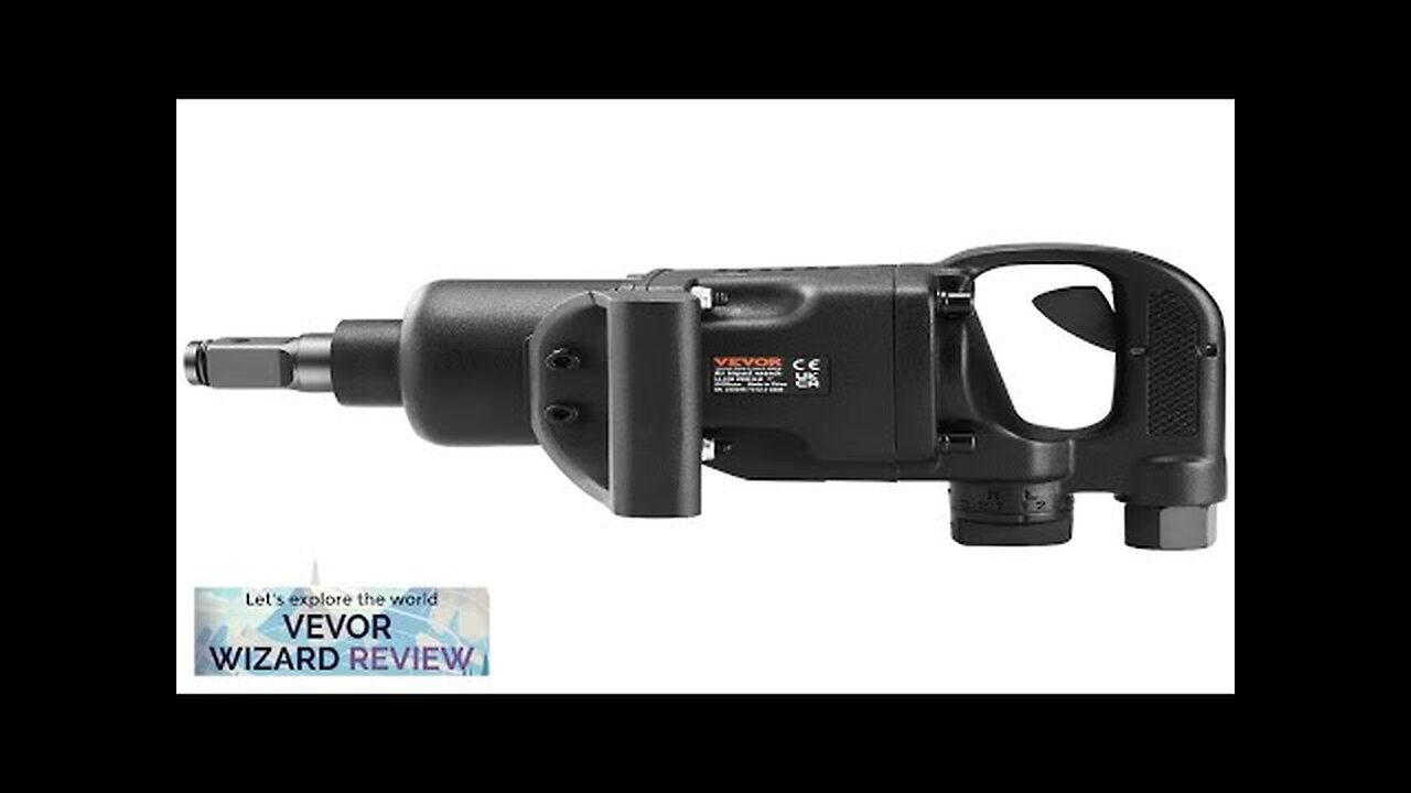 VEVOR 1 Inch Air Impact Wrench Up to 2730 ft-lbs Reverse Torque Review