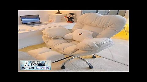 Lazy Bedroom Computer Office Chair Home Comfortable can Sit and Reclining Desk Review