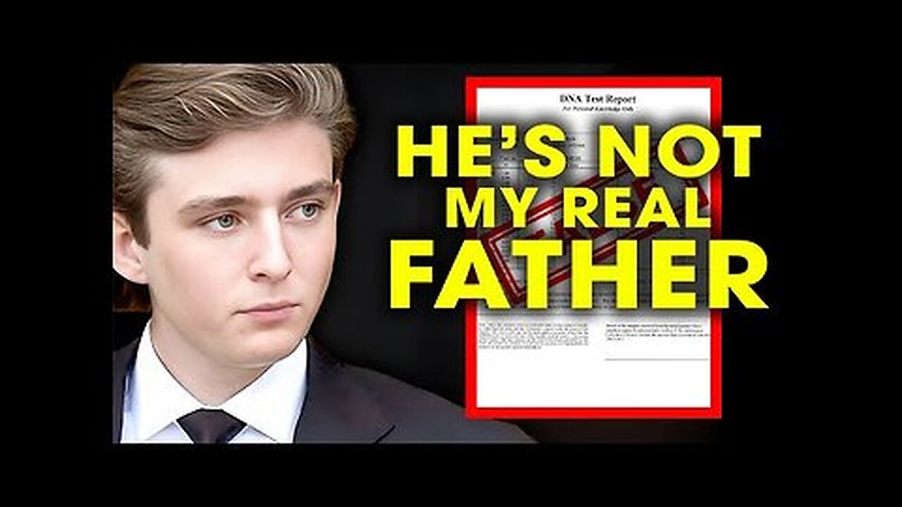 10 MIN AGO - Barron Trump JUST Breaks Silence On Donald, And It's Bad