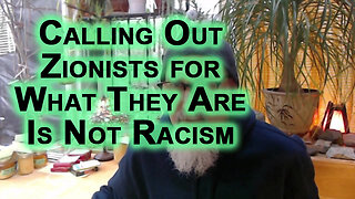 Calling Out Zionists for What They Are Is Not Racism, Just Like Criticizing MAGA Is Not Racism