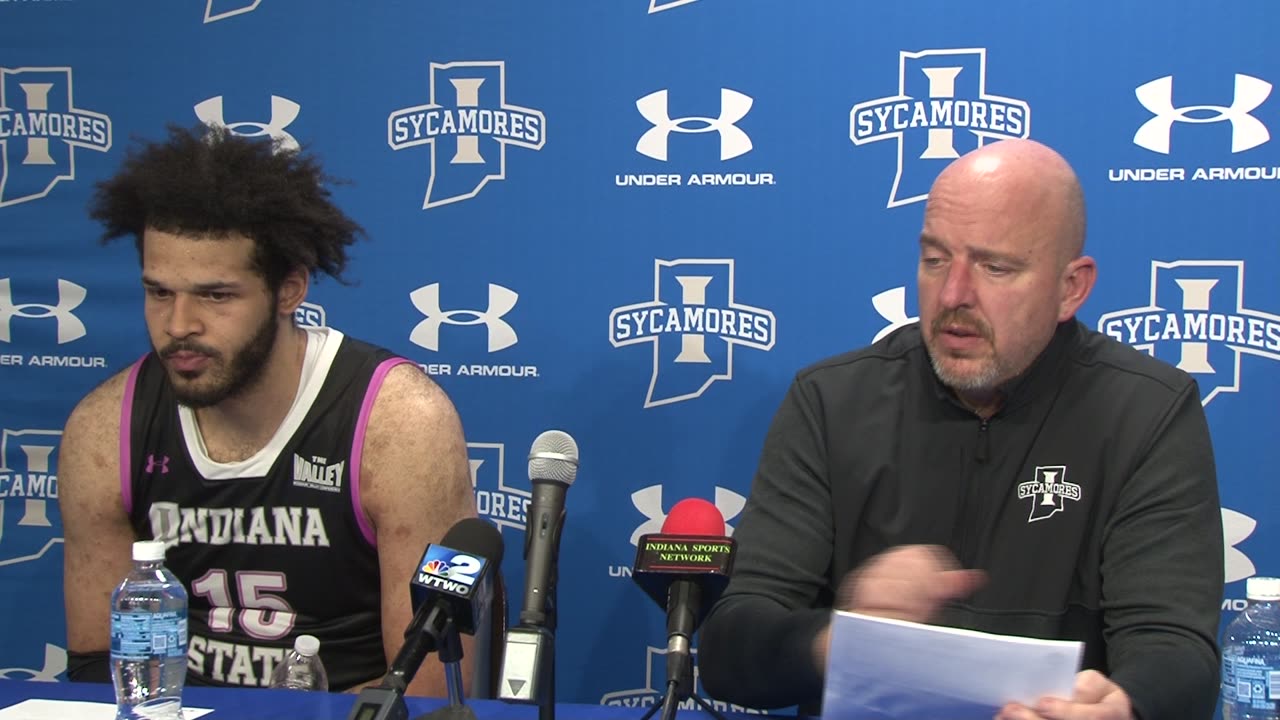 Indiana State Men's Basketball Post-Game Press Conference After 71-53 Loss to Drake