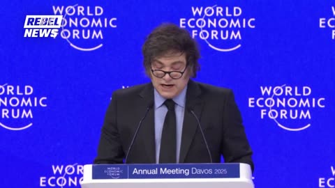 Javier Milei Addresses the WEF at Davos January 2025 -Full