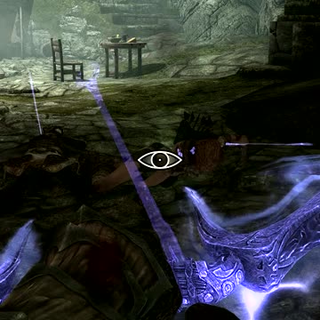Skyrim - Bound Shock Bow