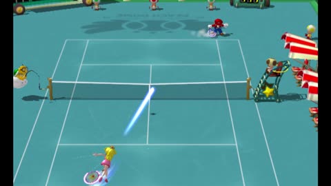 Mario Power Tennis on gamecube