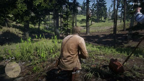 Arthur Hunts Wolves and Saves a Stranger - RDR2 Epic Encounter