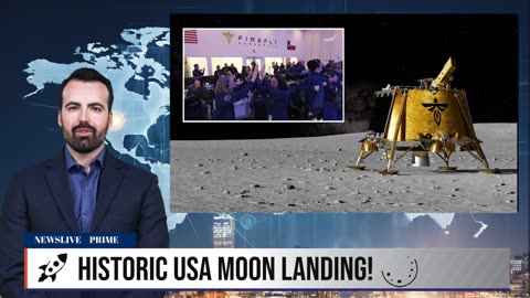 🚀 USA’S PRIVATE MOON LANDING SHOCKS THE WORLD! 🌕