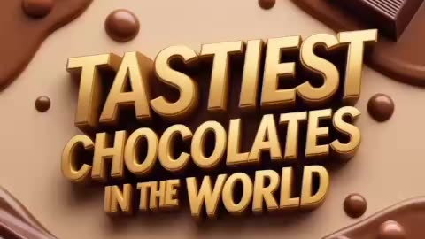 Top 5 tastiest Chocolates In the World 2025