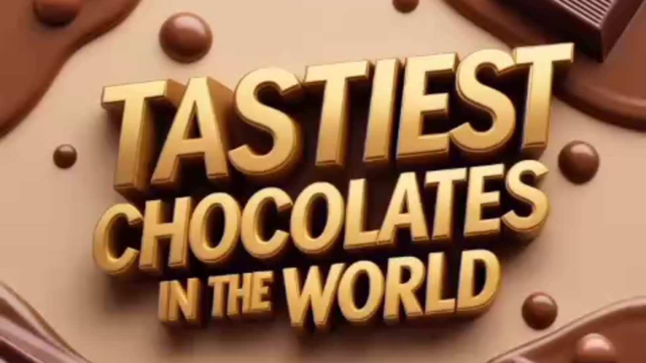 Top 5 tastiest Chocolates In the World 2025