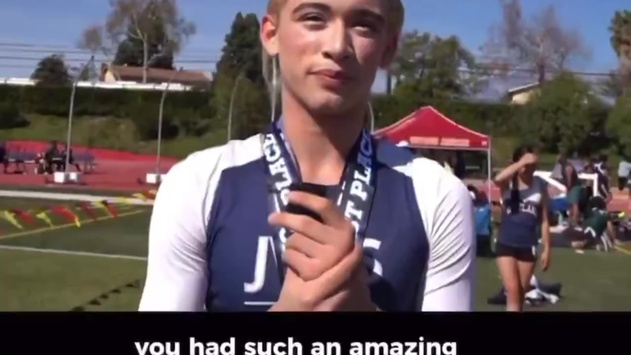 Male AB Hernandez: Shatters CA Girl's Triple Jump Record by 8 Feet