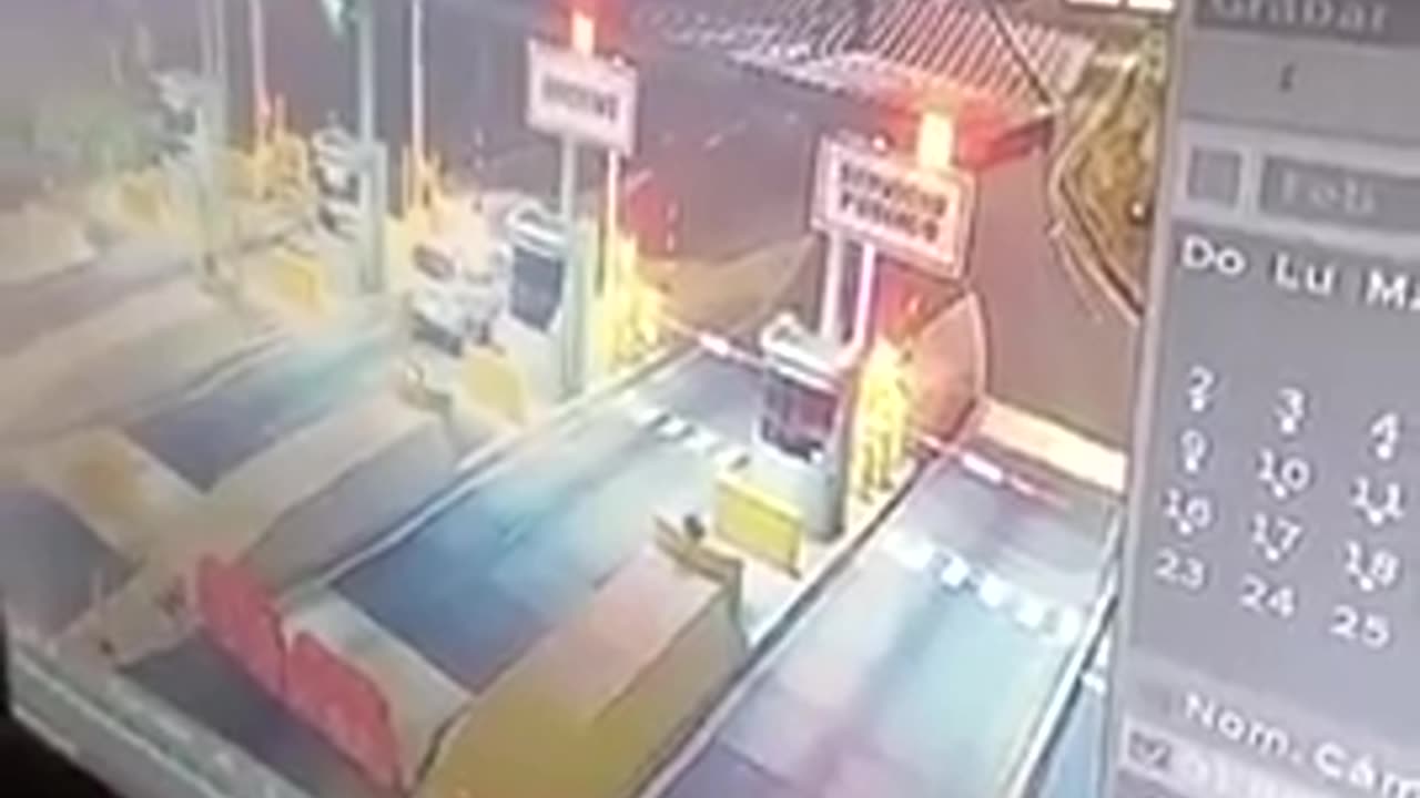 Video: el momento exacto del atentado en peaje de Villa del Rosario, área metropolitana de Cúcuta. 2