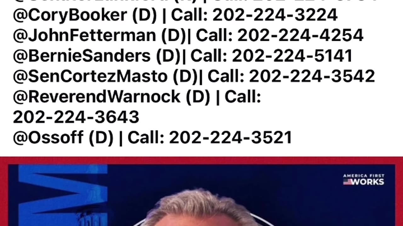 Will You Help Me Get RFK JR Confirmed By Calling These Senators???