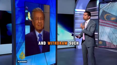 Malaysian Prime Minister says that jews control the world