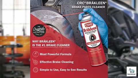 CRC BRAKLEEN Brake Parts Cleaner - Non-Flammable -