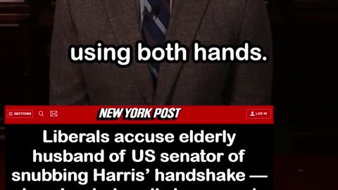 Kamala Harris Handshake Drama Causes Liberal Meltdown