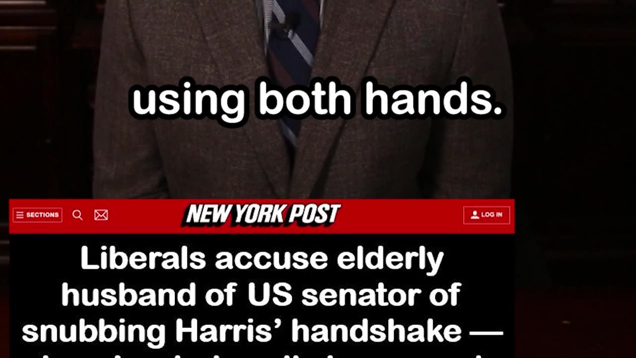 Kamala Harris Handshake Drama Causes Liberal Meltdown